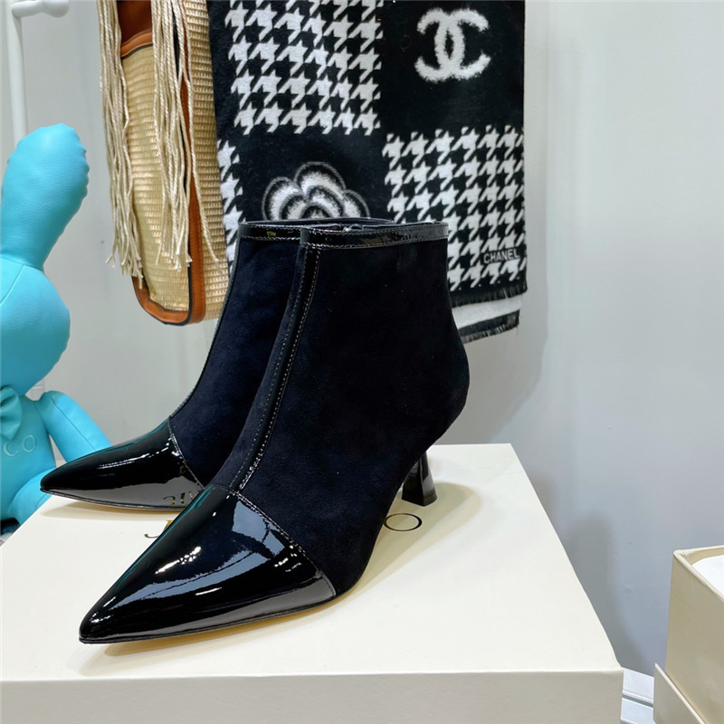 J1m*y Ch00 high heel ankle boots