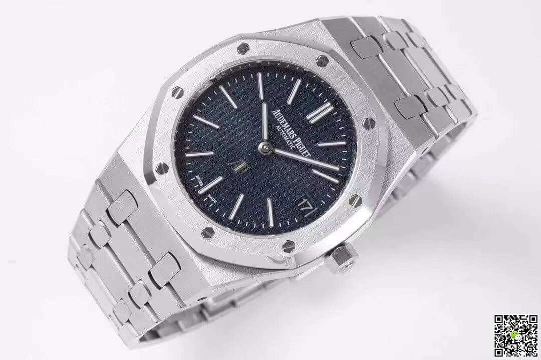 Replica Audemars P1g*et Royal Oak 15202ST.OO.1240ST.01 1:1 Best Edition KZ Factory Blue Dial
