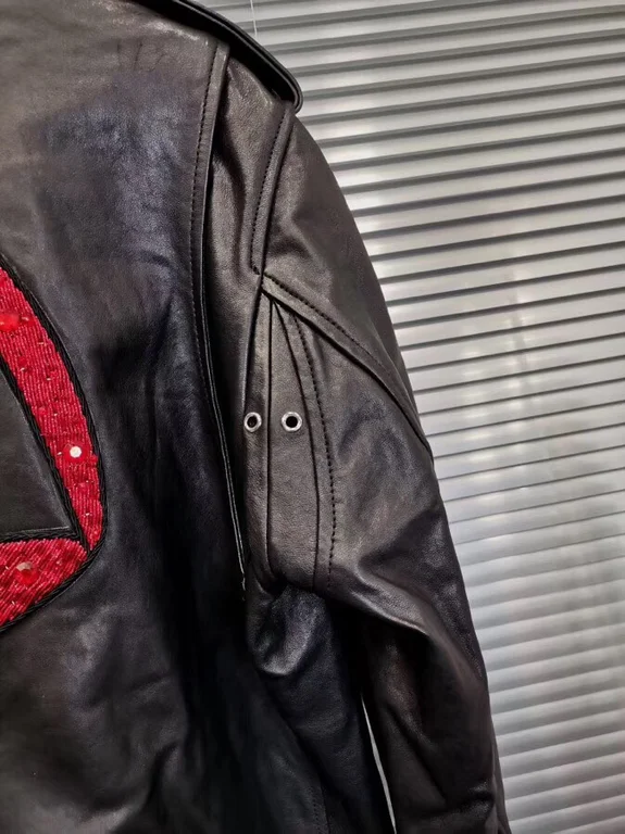 Sa1nt Lau*nt Replica Real Leather Jacket