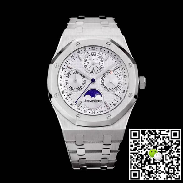 Replica Audemars P1g*et Royal Oak 26574ST.OO.1220ST.001 1:1 Best Edition APS Factory White Dial