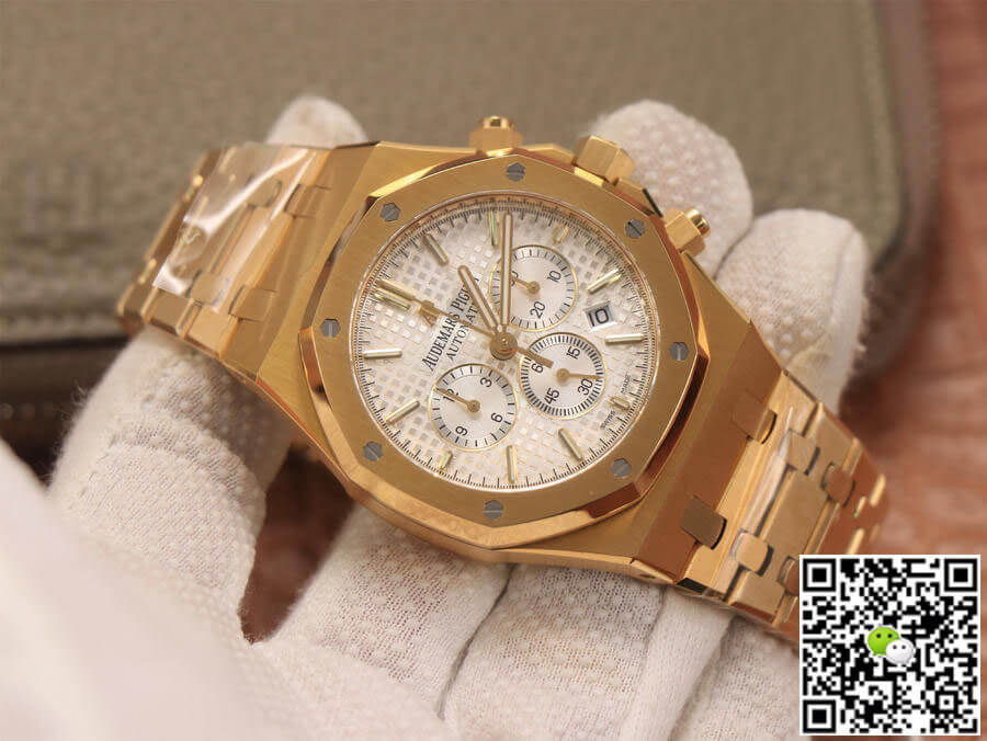 Replica Audemars P1g*et Royal Oak 26320BA.OO.1220BA.01 1:1 Best Edition OM Factory Silver White Dial