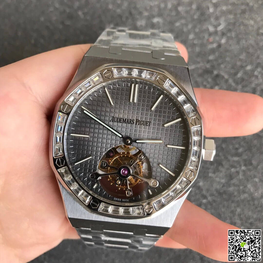 Replica Audemars P1g*et Royal Oak Tourbillon 26516PT.ZZ.1220PT.01 1:1 Best Edition R8 Factory D1am0nd
