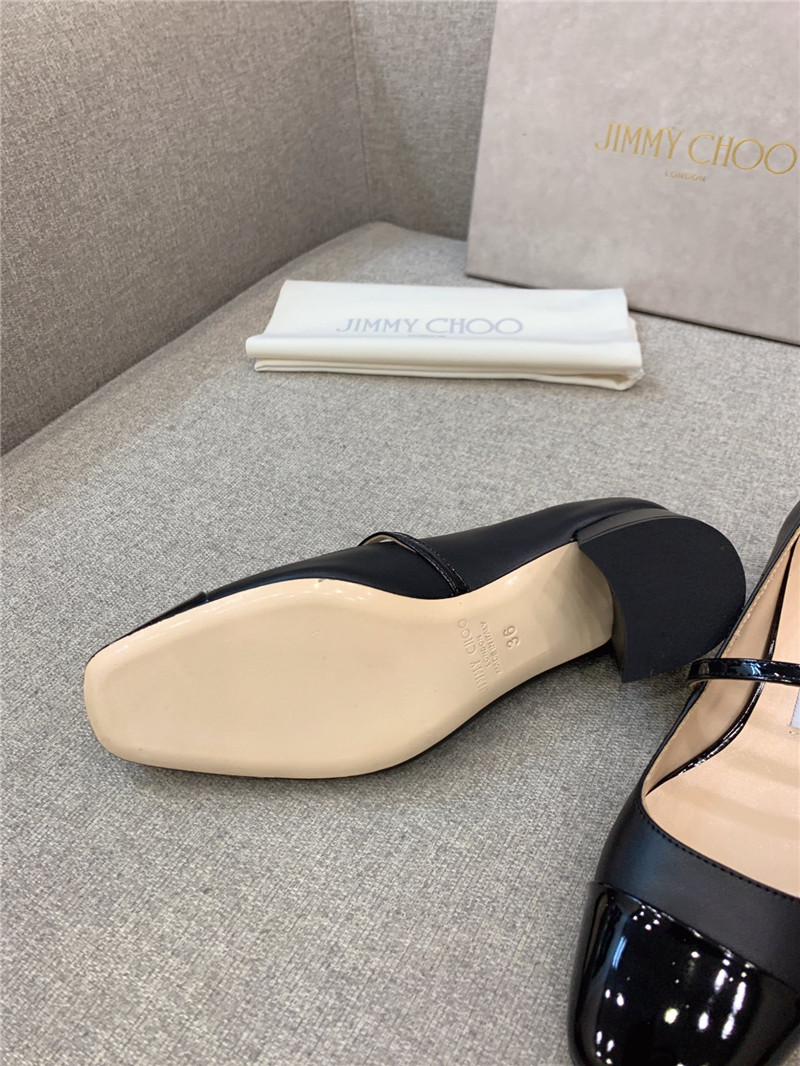 J1m*y Ch00 New Thick Heel Mary Jane Shoes