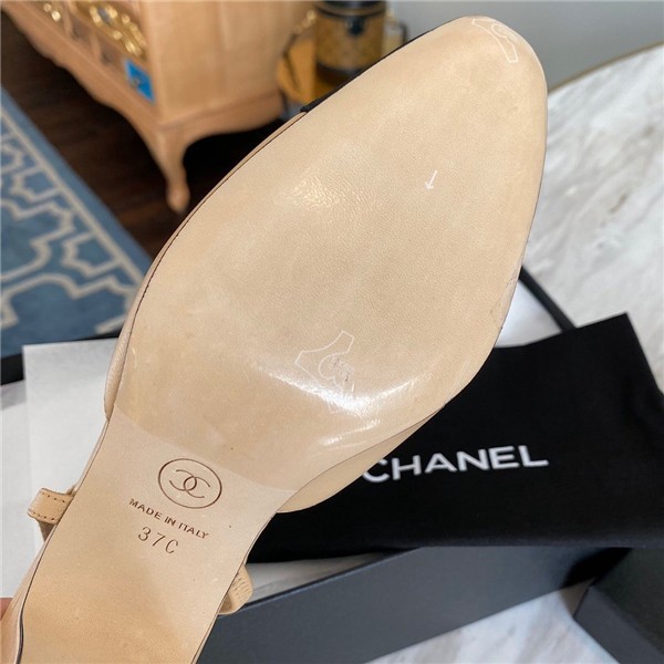 Ch**el Slingback Dupe sandals