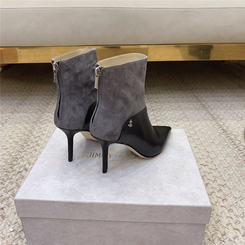 J1m*y Ch00 classic stiletto heeled ankle boots