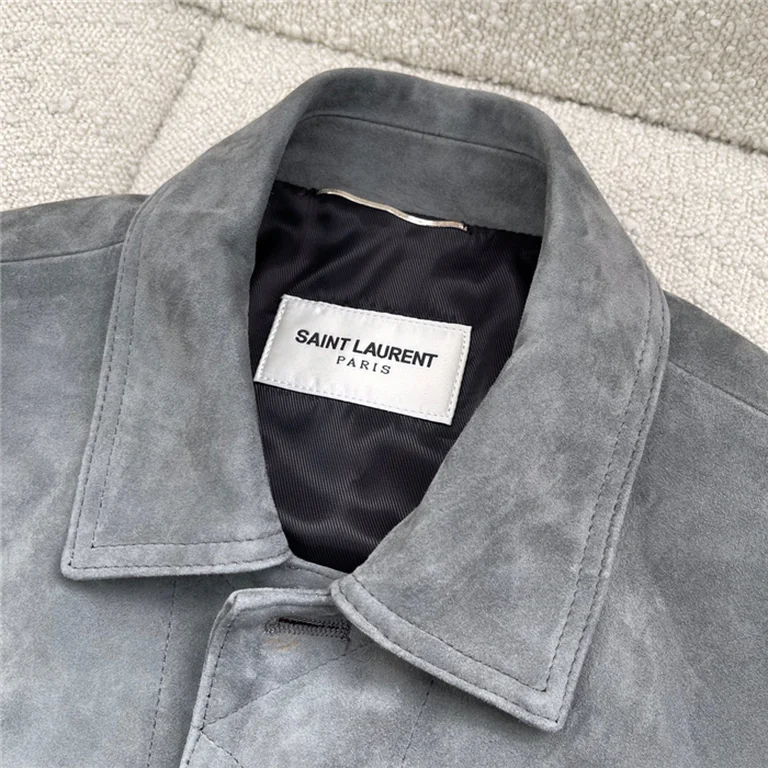 Sa1nt Lau*nt Real Leather Jacket