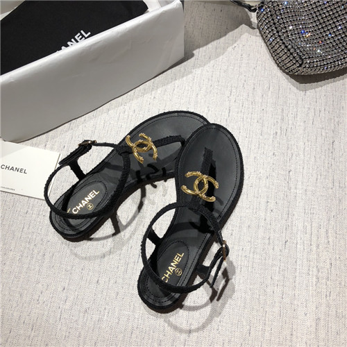 Ch**el flat sandals
