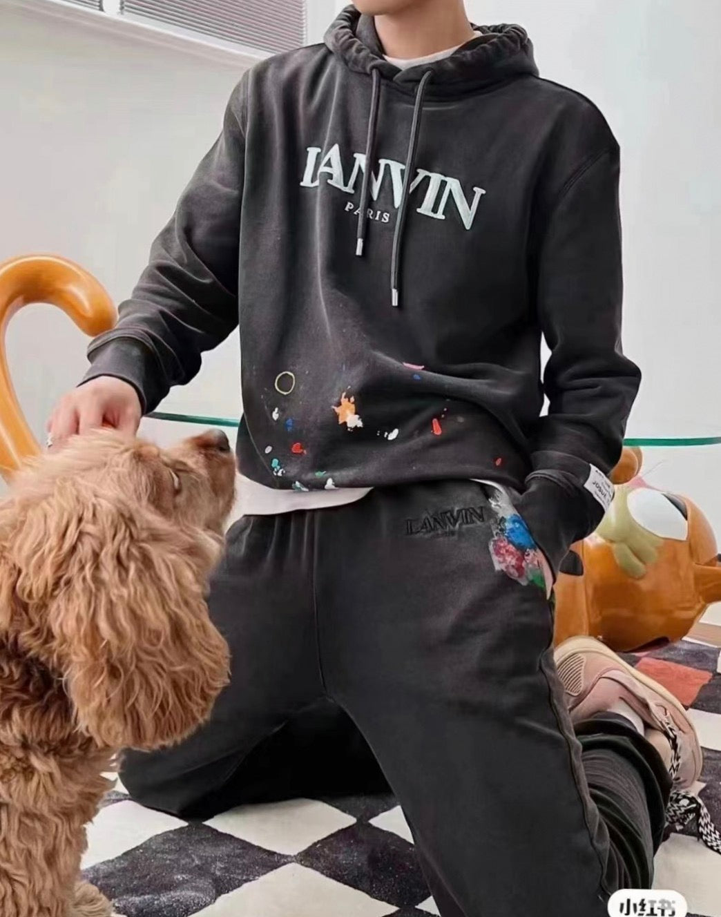 Gallery Dept x Lanvin Hoodie