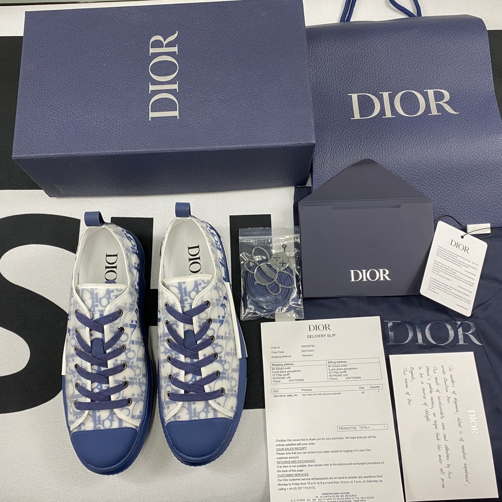 D10r B23 High Top Sneaker 8