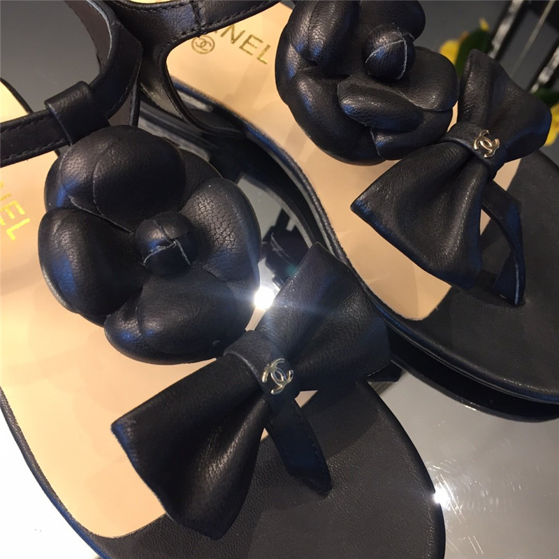 Ch**el flat sandals