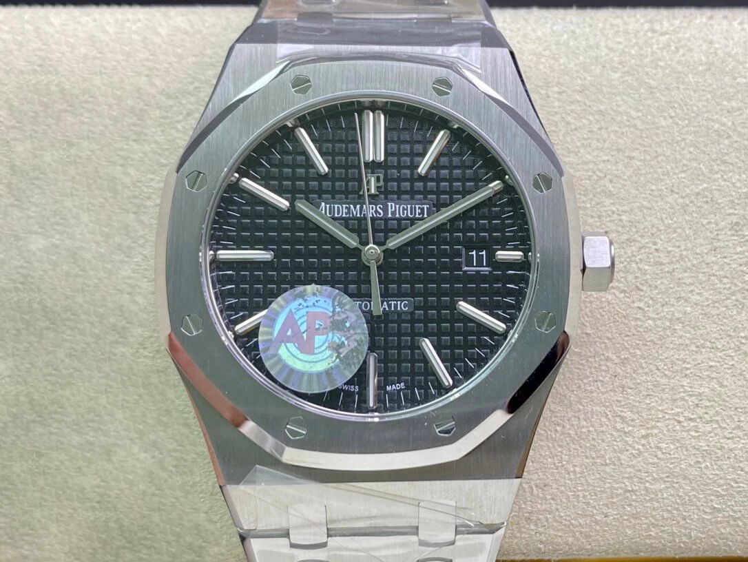 Replica Audemars P1g*et Royal Oak 15400ST.OO.1220ST.01 1:1 Best Edition APS Factory Black Dial