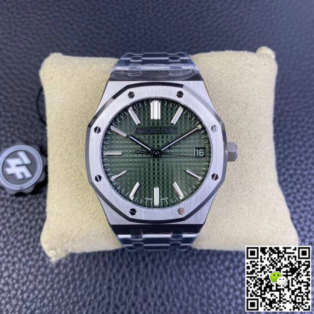Replica Audemars P1g*et Royal Oak 15510ST.OO.1320ST.04 1:1 Best Edition ZF Factory Green Dial