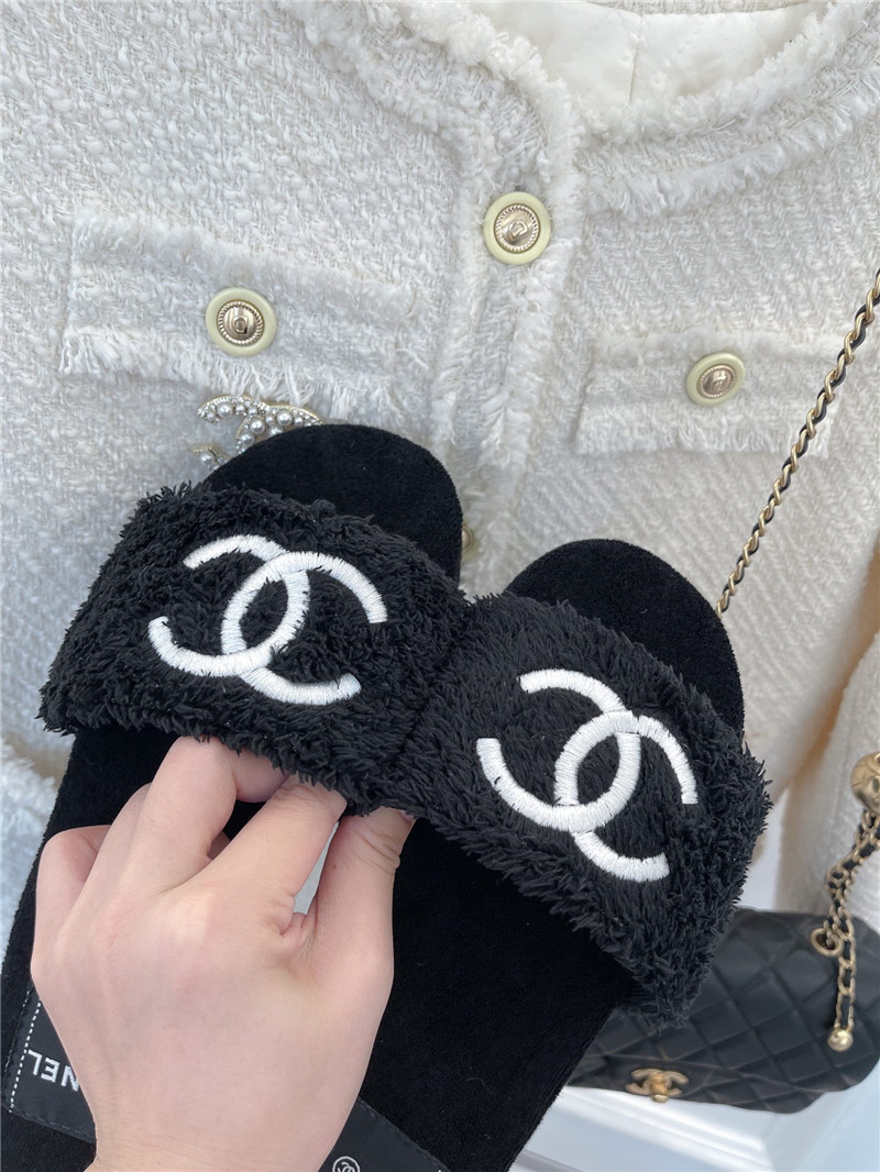 Ch**el flat hemp rope slippers