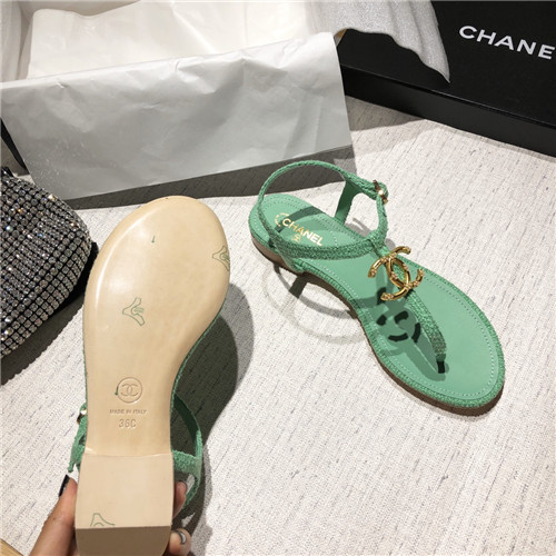 Ch**el flat sandals