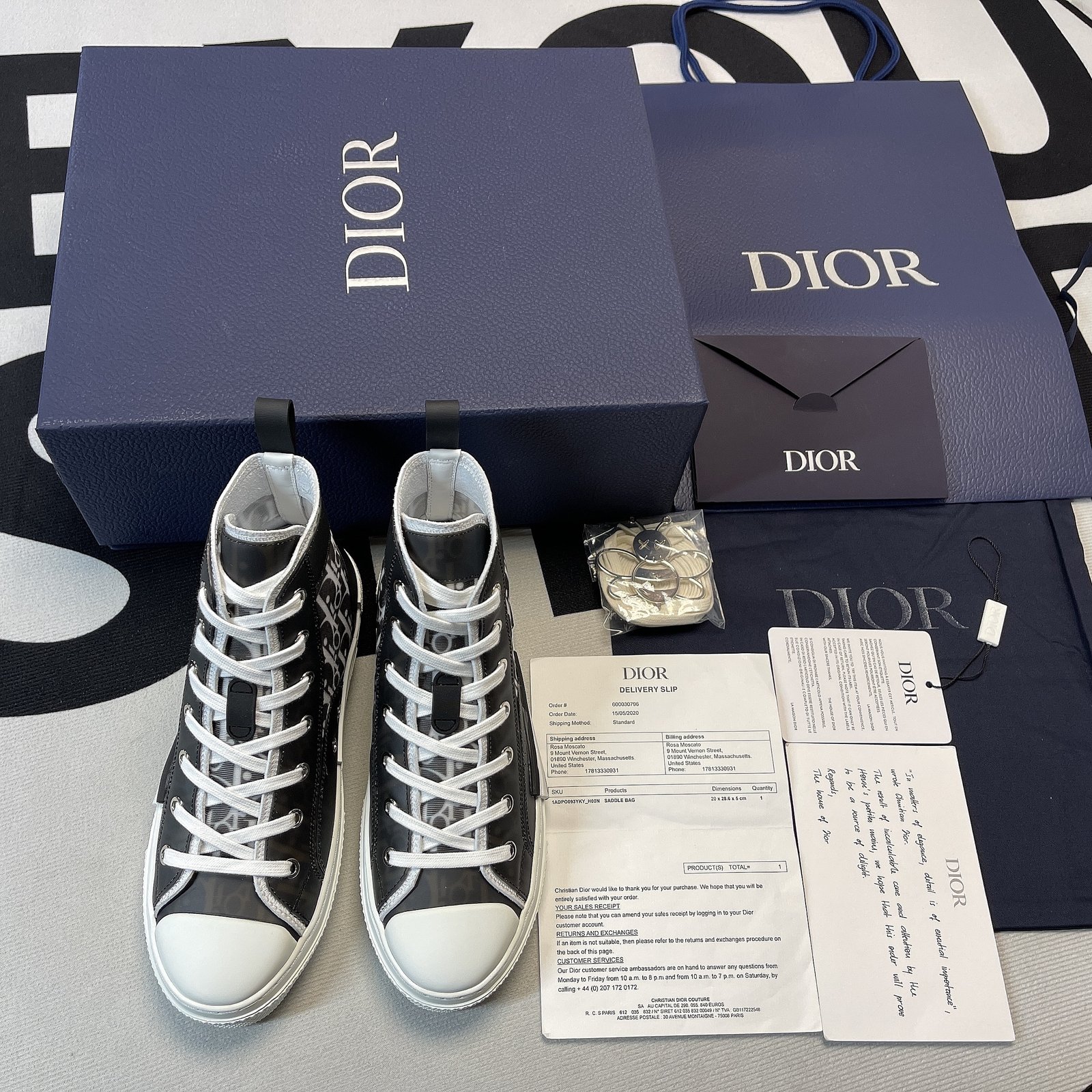 D10r B23 High Top Sneaker 19