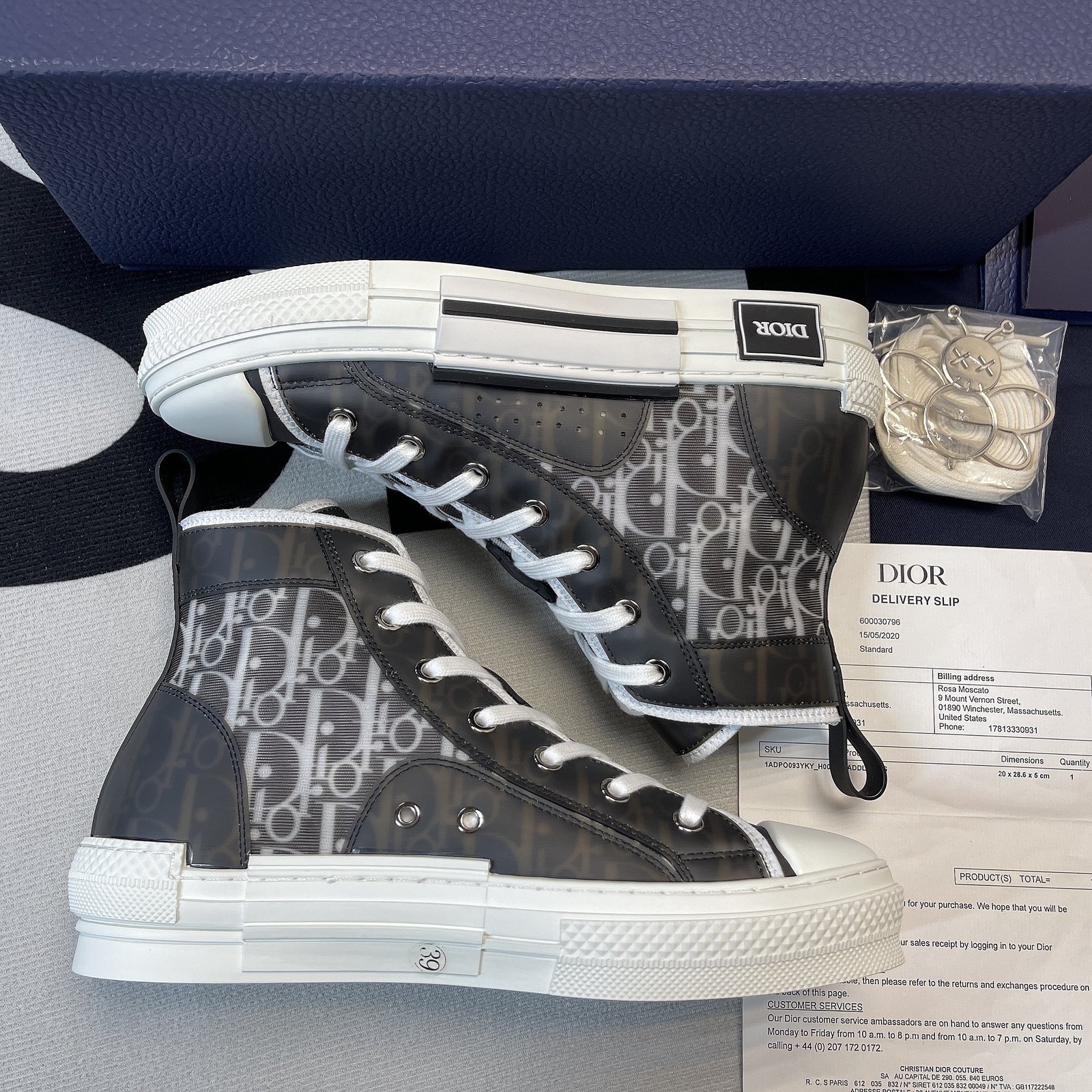 D10r B23 High Top Sneaker 19