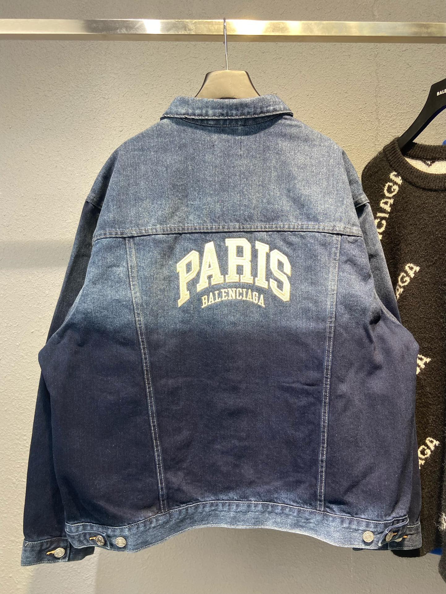 Ba1en*iaga PARIS Denim Jacket