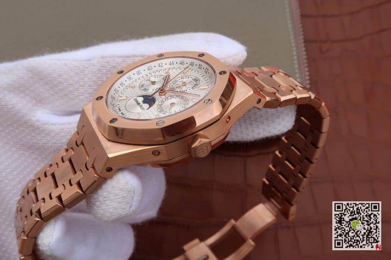 Replica Audemars P1g*et Royal Oak 26574OR.OO.1220OR.01 JF Factory 1:1 Best Edition Swiss ETA5134
