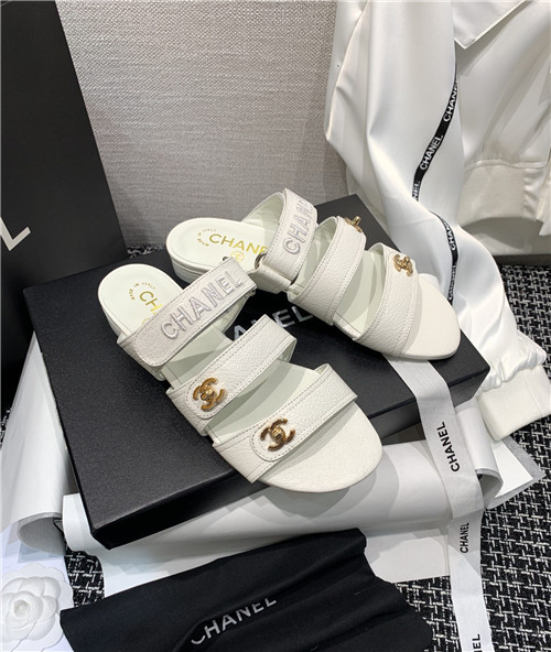 Ch**el flat sandals slippers
