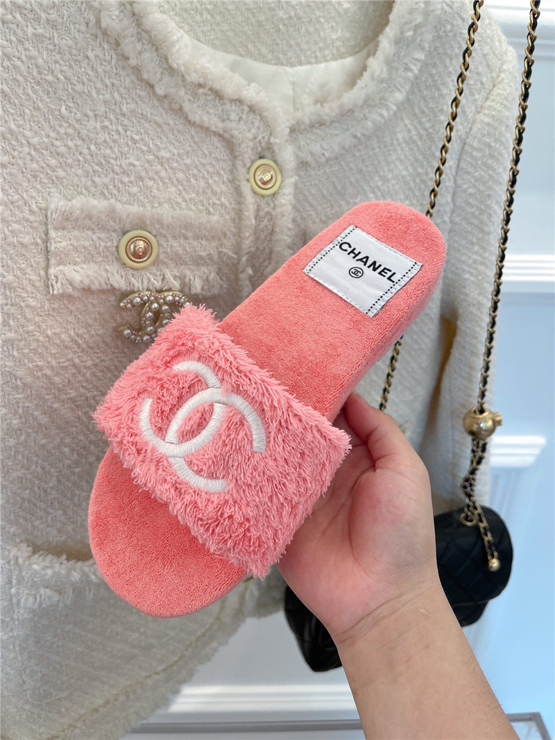 Ch**el flat hemp rope slippers