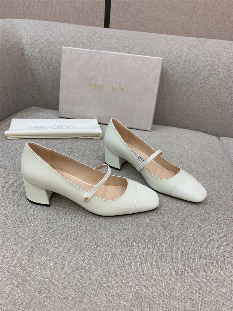 J1m*y Ch00 New Thick Heel Mary Jane Shoes