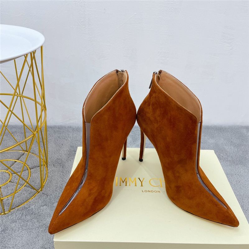 J1m*y Ch00 Pearl Heels Dupe pointed toe heeled booties
