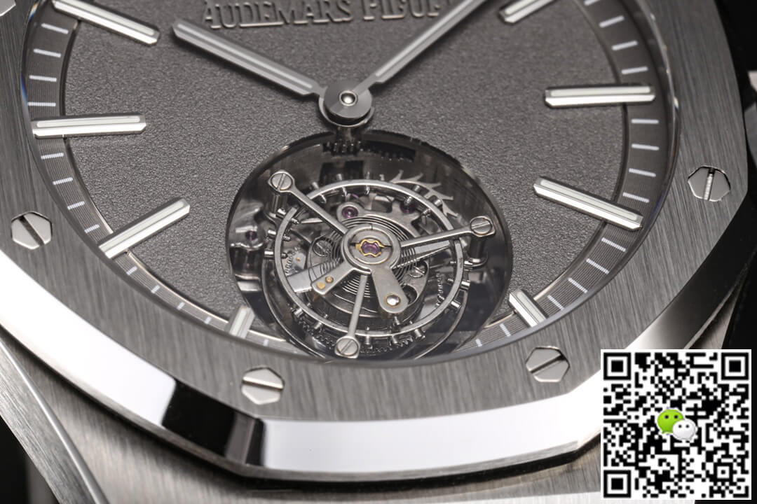Replica Audemars P1g*et Royal Oak Tourbillon 26530TI.OO.1220TI.01 1:1 Best Edition R8 Factory Dark Grey Dial