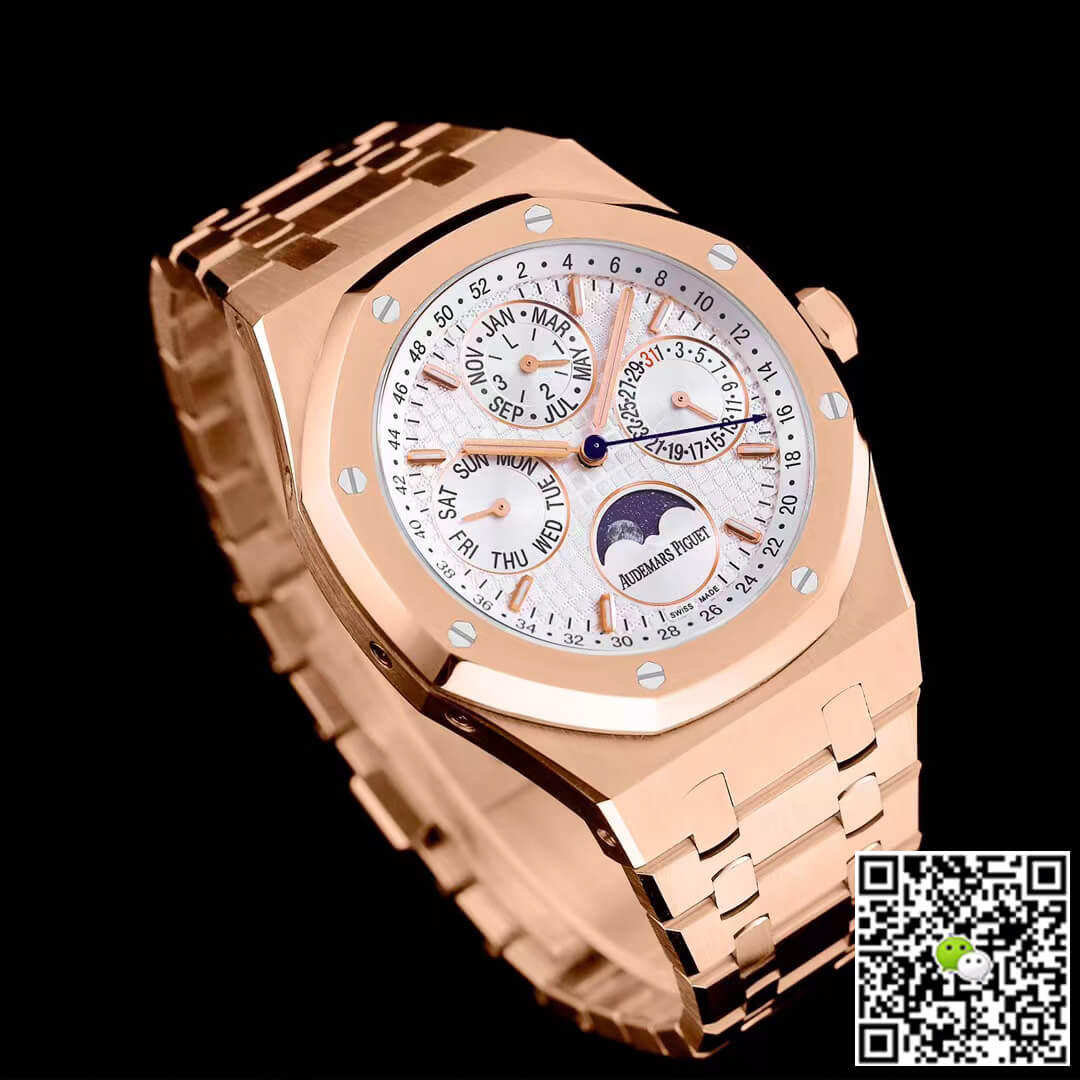 Replica Audemars P1g*et Royal Oak 26574OR.OO.1220OR.01 1:1 Best Edition APS Factory White Dial