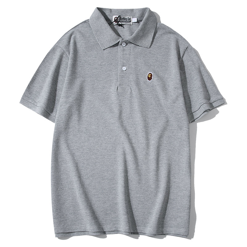 Bape 20ss College T Shirt Bape Cotton Polo Shirt 846
