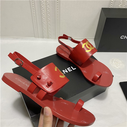 Ch**el flat sandals women