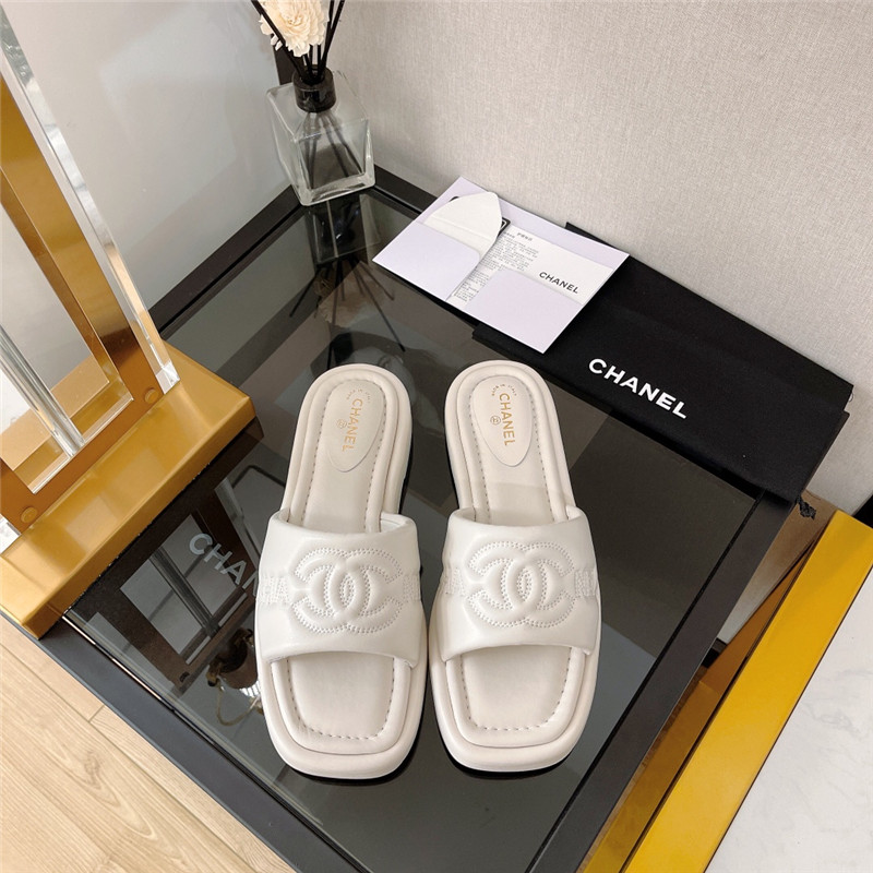 Ch**el flat sandals slippers