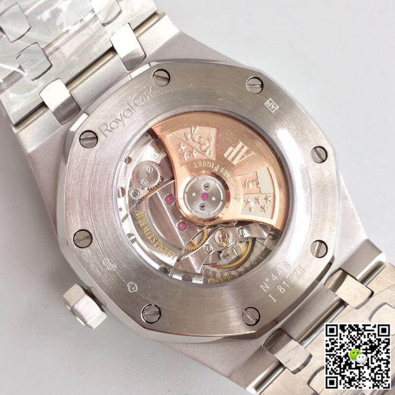 Replica Audemars P1g*et Royal Oak Series 15400.OR 1:1 Best Edition Swiss ETA3120 Full D1am0nd Dial