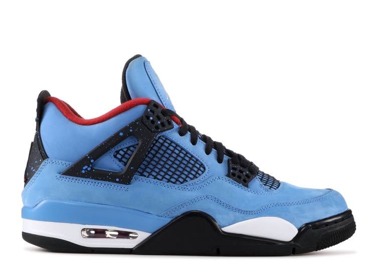 Jordan 4 Retro Travis Scott Cactus Jack Extended Size