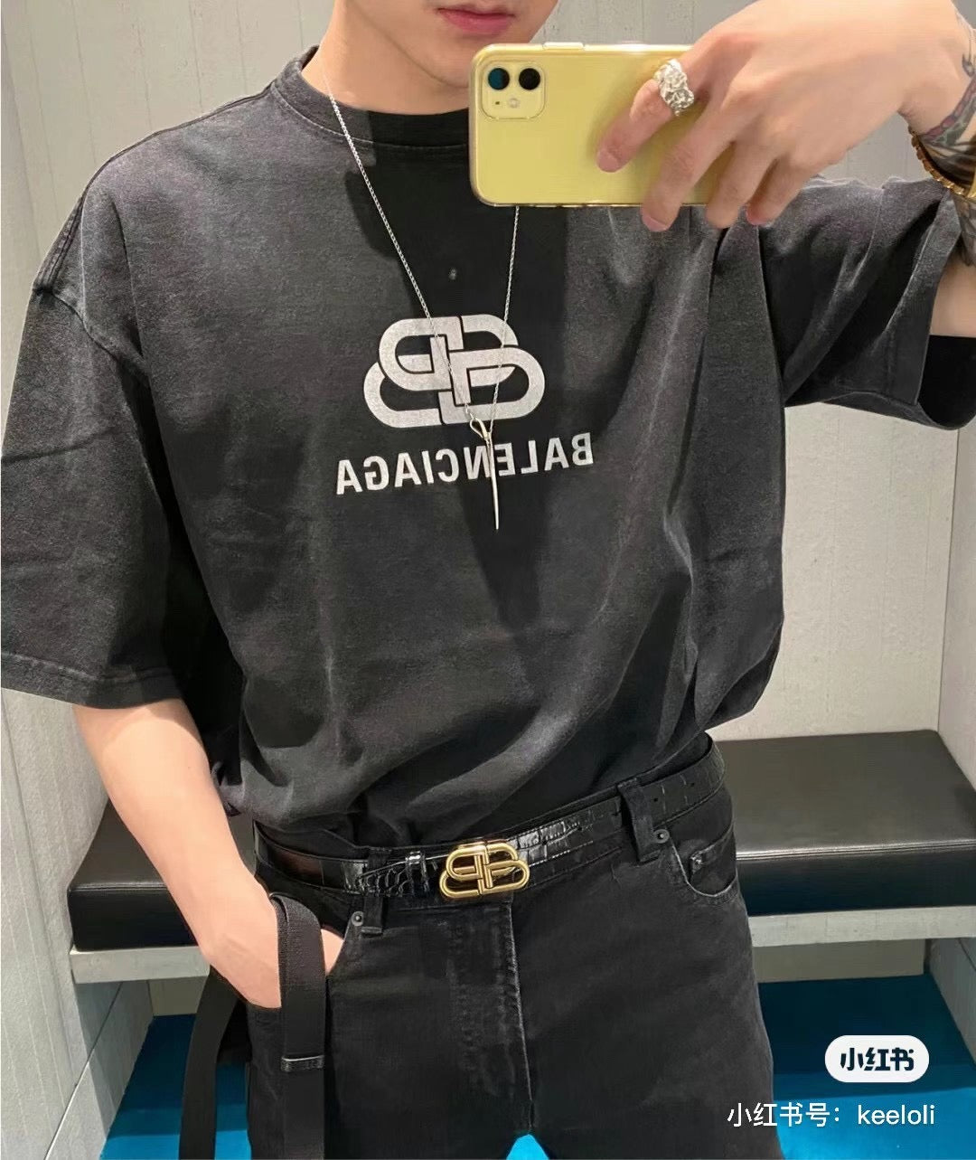 Ba1en*iaga T-shirt