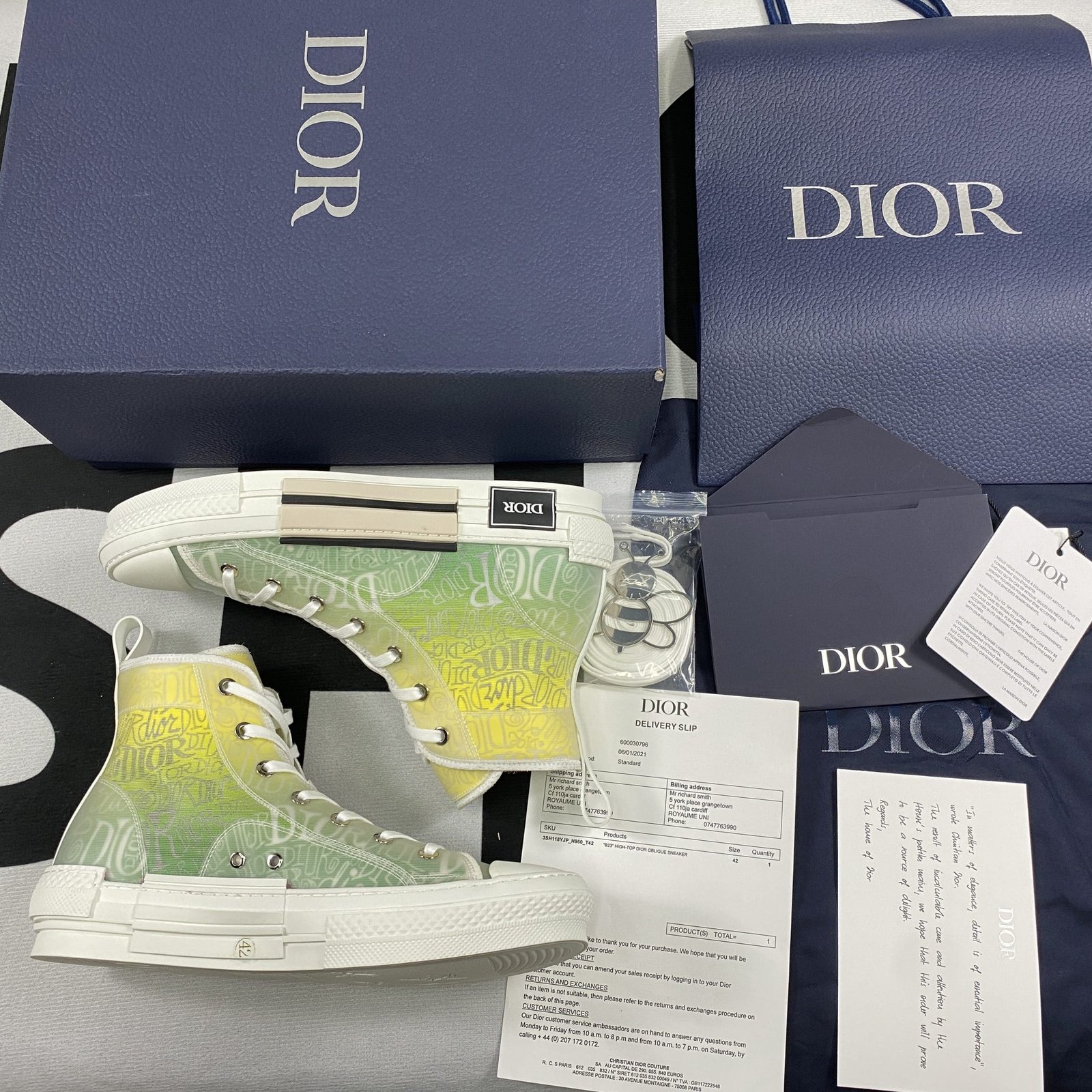 D10r B23 High Top Sneaker 15