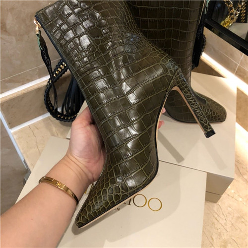 J1m*y Ch00 heel boots