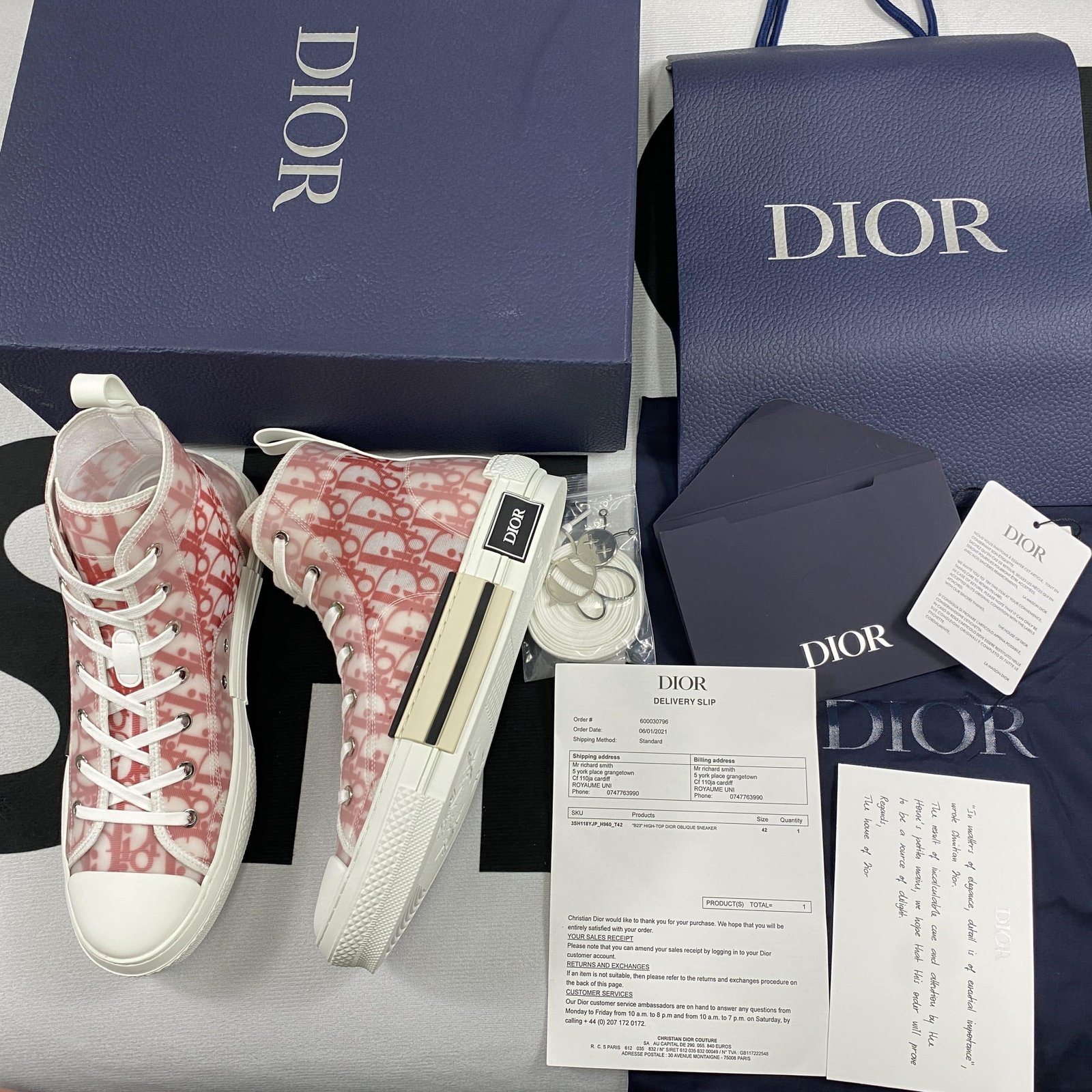 D10r B23 High Top Sneaker 13