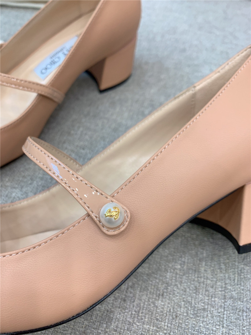 J1m*y Ch00 New Thick Heel Mary Jane Shoes