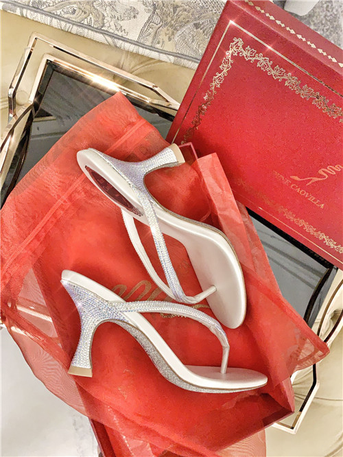 rene caovilla heel sandals