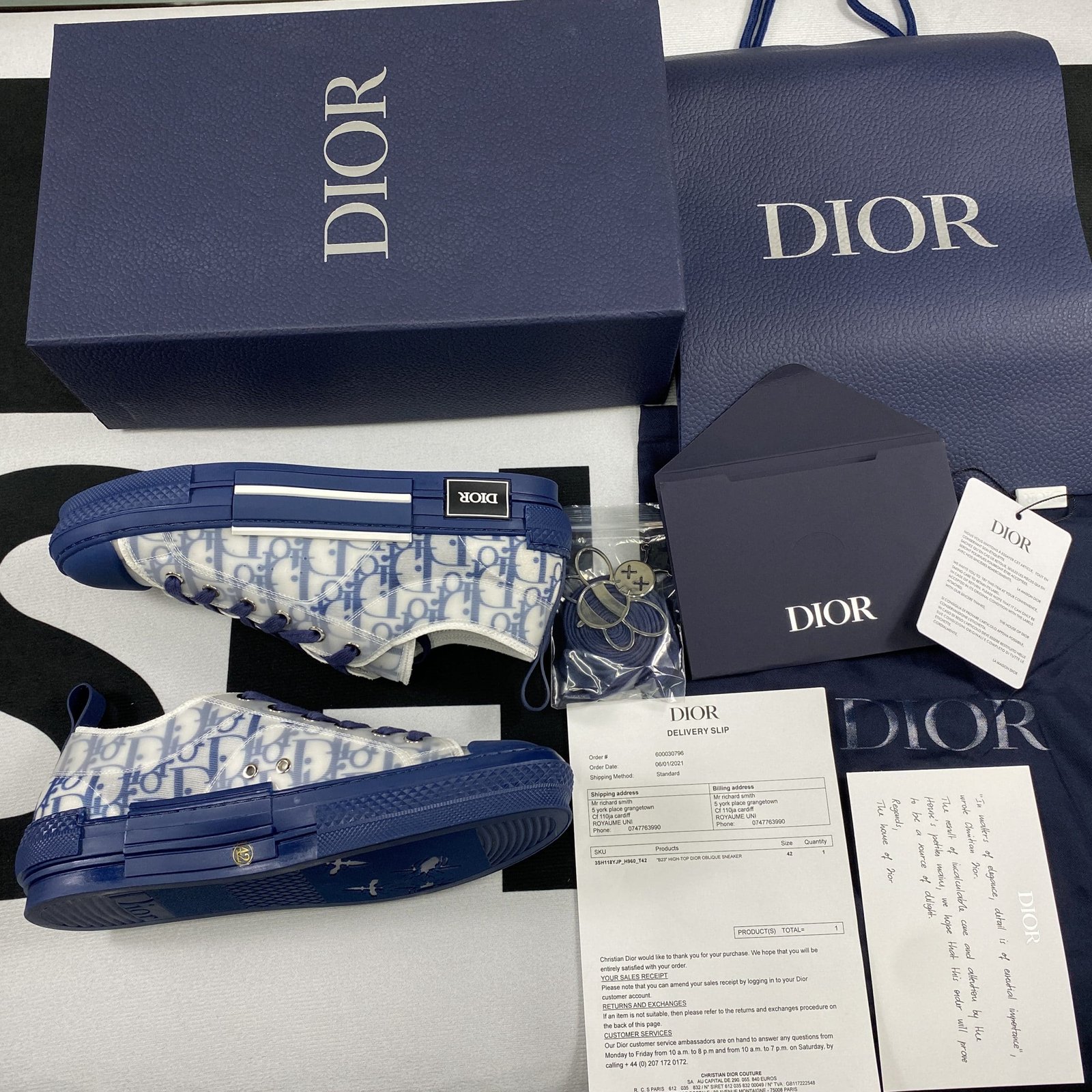 D10r B23 High Top Sneaker 8