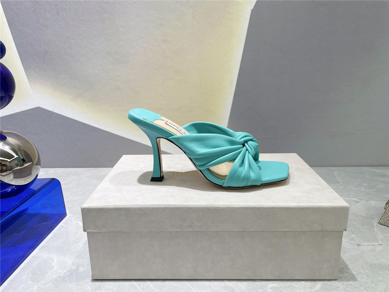 J1m*y Ch00 bow heels dupe square toe bow sandals