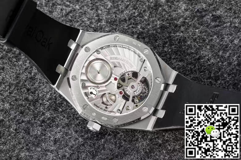 Replica Audemars P1g*et Royal Oak Tourbillon 1:1 Best Edition R8 Factory V3 Black Strap