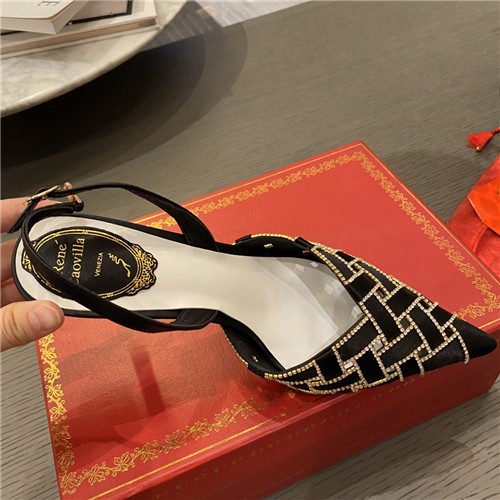 rene caovilla heel sandals
