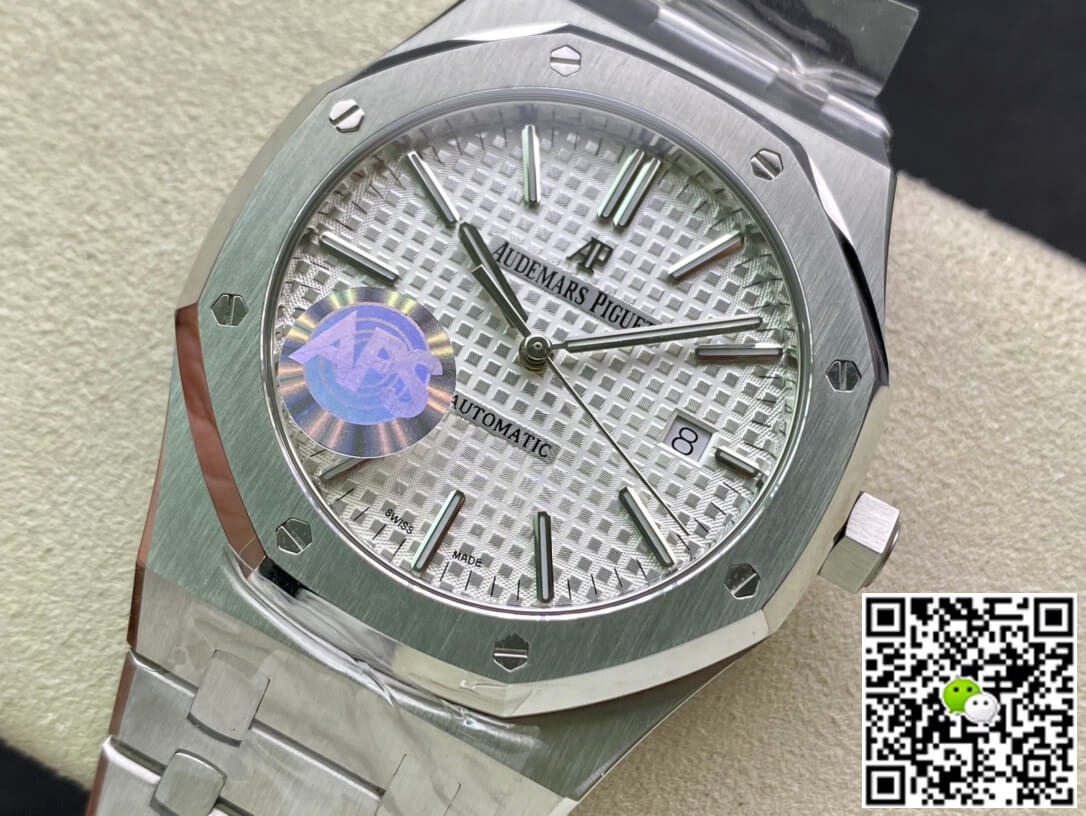 Replica Audemars P1g*et Royal Oak 15400ST.OO.1220ST.02 1:1 Best Edition APS Factory White Dial