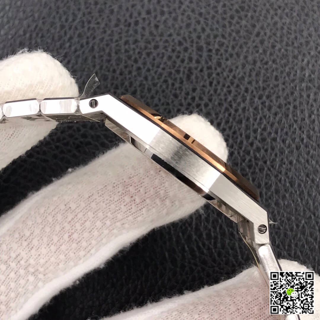 Replica Audemars P1g*et Royal Oak 67650 33MM 1:1 Best Edition JF Factory White Dial