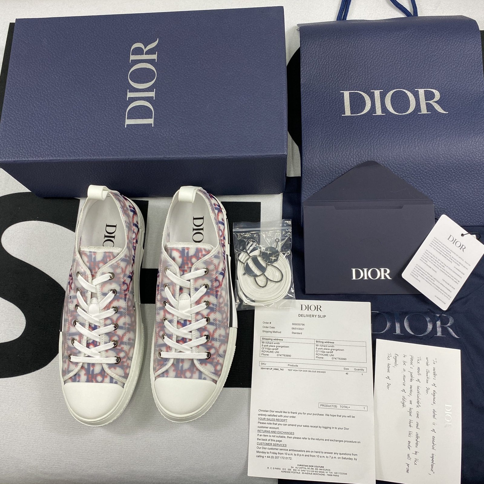 D10r B23 High Top Sneaker 1