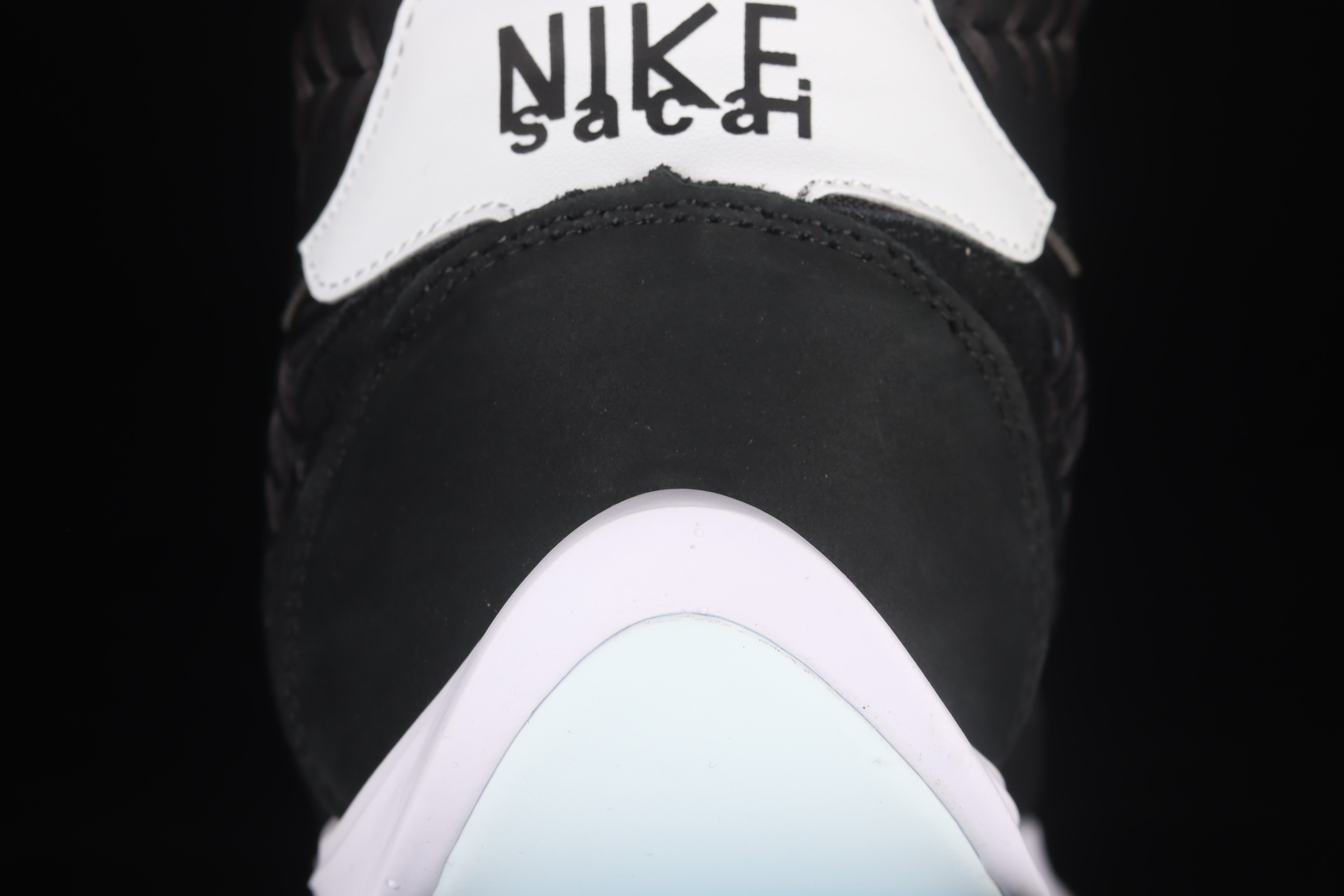 Nike Vaporwaffle, Sacai Jean Paul Gaultier Black White