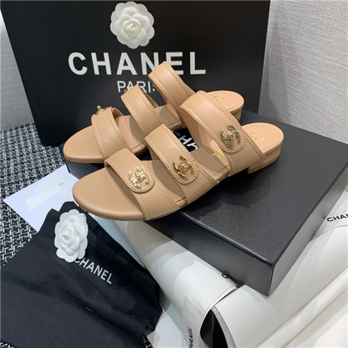 Ch**el flat sandals slippers