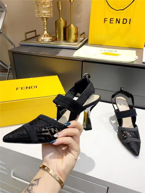 F**di heels sandals