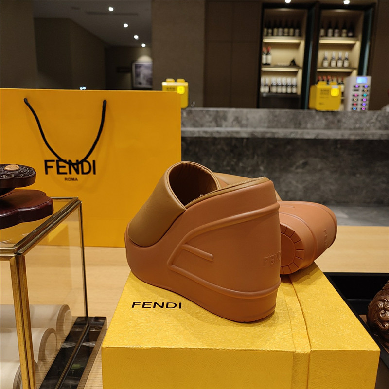 F**di wedge platform sandals